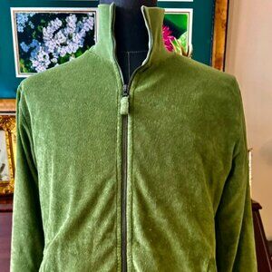 04651/A Trip In A Bag of Germany-Green Full Zip Cotton Jacket Medium, NWT, RT 2